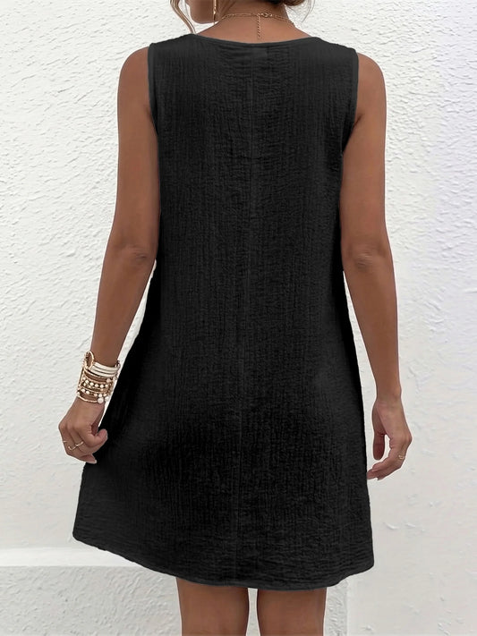Robe Alba — Sans Manches, Grande Taille