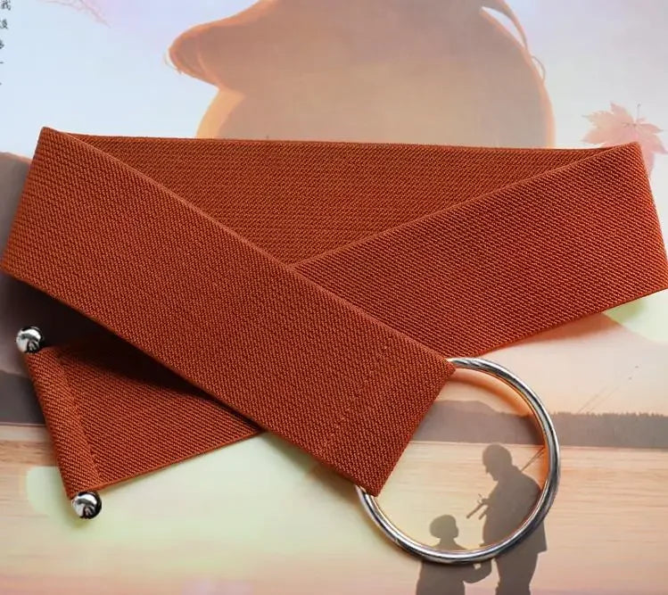 Ceinture Élastique — Boucle Ronde