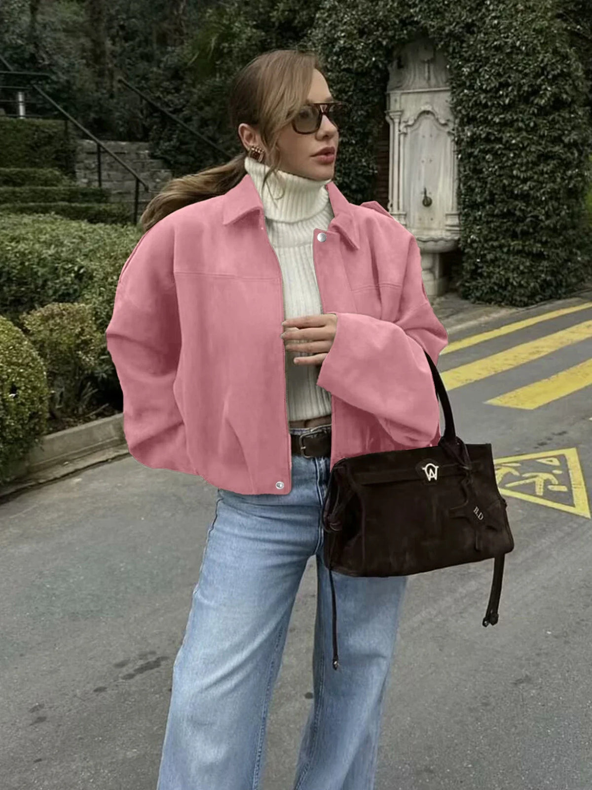 Chaqueta cargo oversize mujer en color alternativo