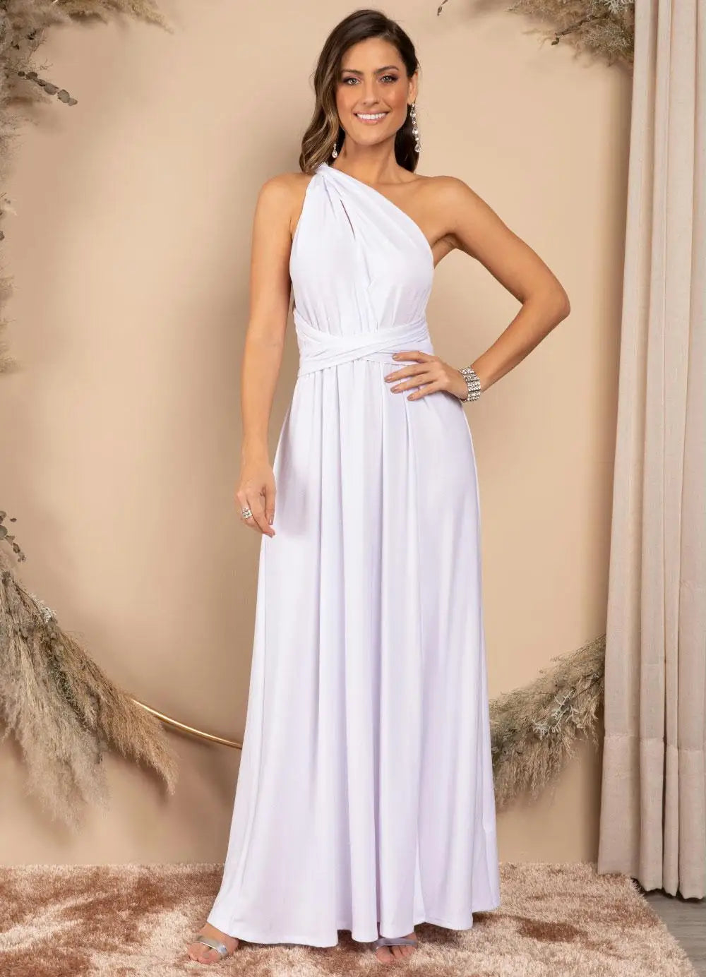 Robe Maxi Polyvalente — Col V