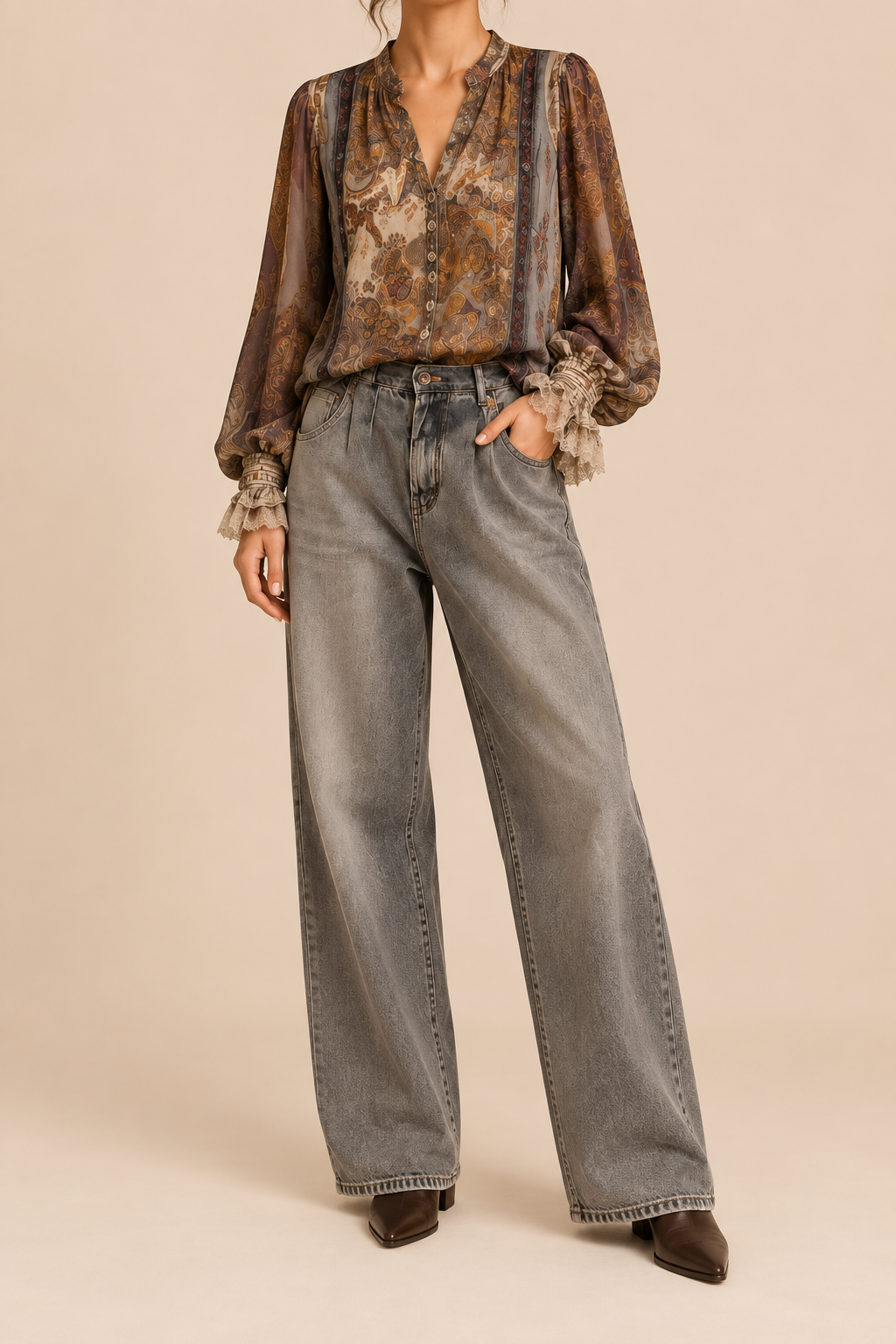 Blouse Siena motif paisley