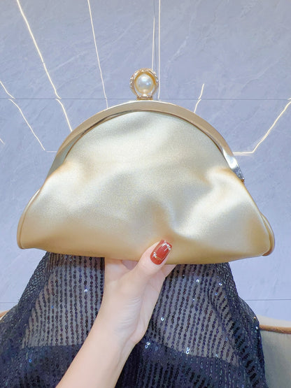 Pochette Éclat — Strass et Chaîne