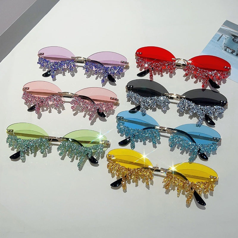 Lunettes Stella — Sans Monture avec Cristaux