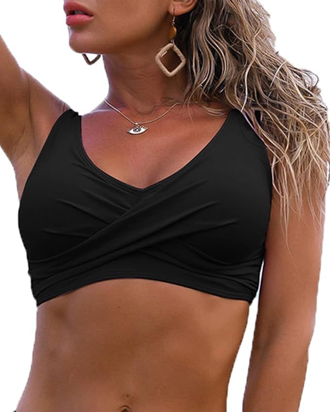 Haut de Bikini Marina — Push-Up Col V