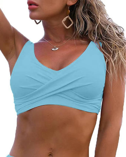 Haut de Bikini Marina — Push-Up Col V