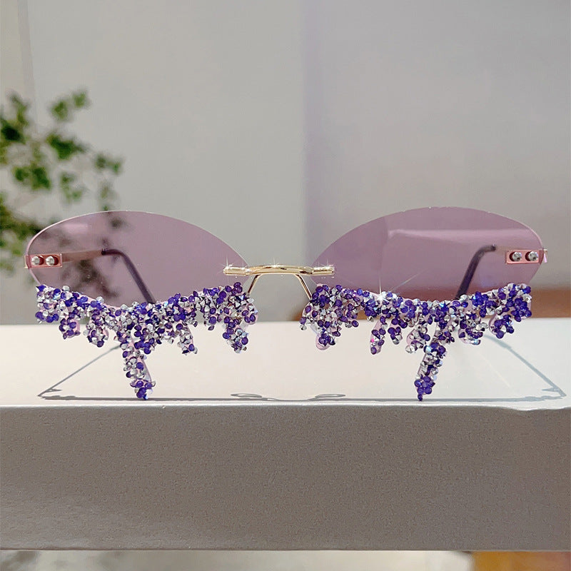 Lunettes Stella — Sans Monture avec Cristaux