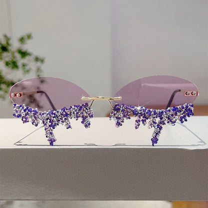 Lunettes Stella — Sans Monture avec Cristaux