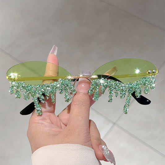 Lunettes Stella — Sans Monture avec Cristaux
