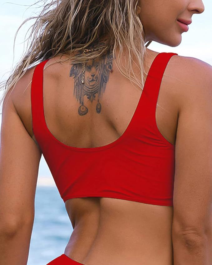Haut de Bikini Marina — Push-Up Col V