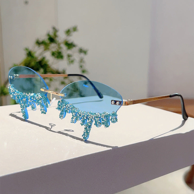 Lunettes Stella — Sans Monture avec Cristaux