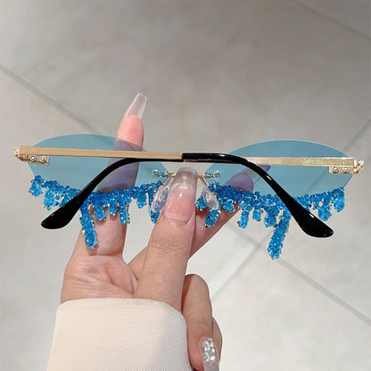 Lunettes Stella — Sans Monture avec Cristaux