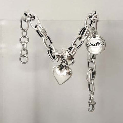 Bracelet Porte-Bonheur Vintage — Argent 925