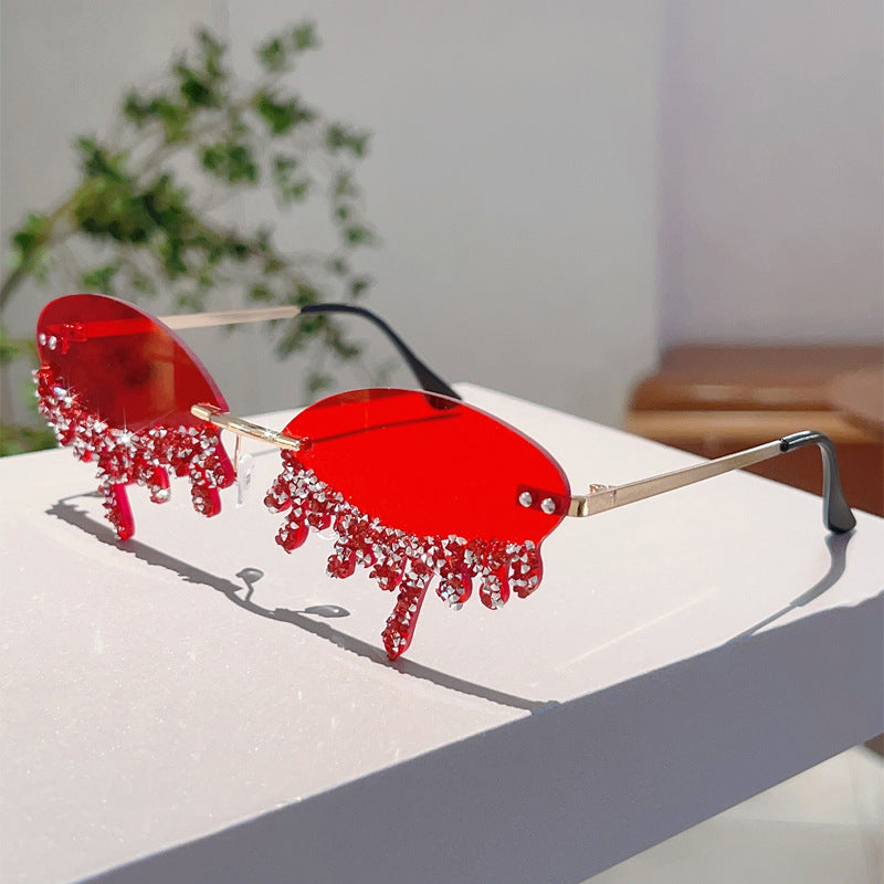 Lunettes Stella — Sans Monture avec Cristaux