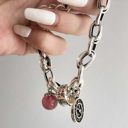 Bracelet Porte-Bonheur Vintage — Argent 925