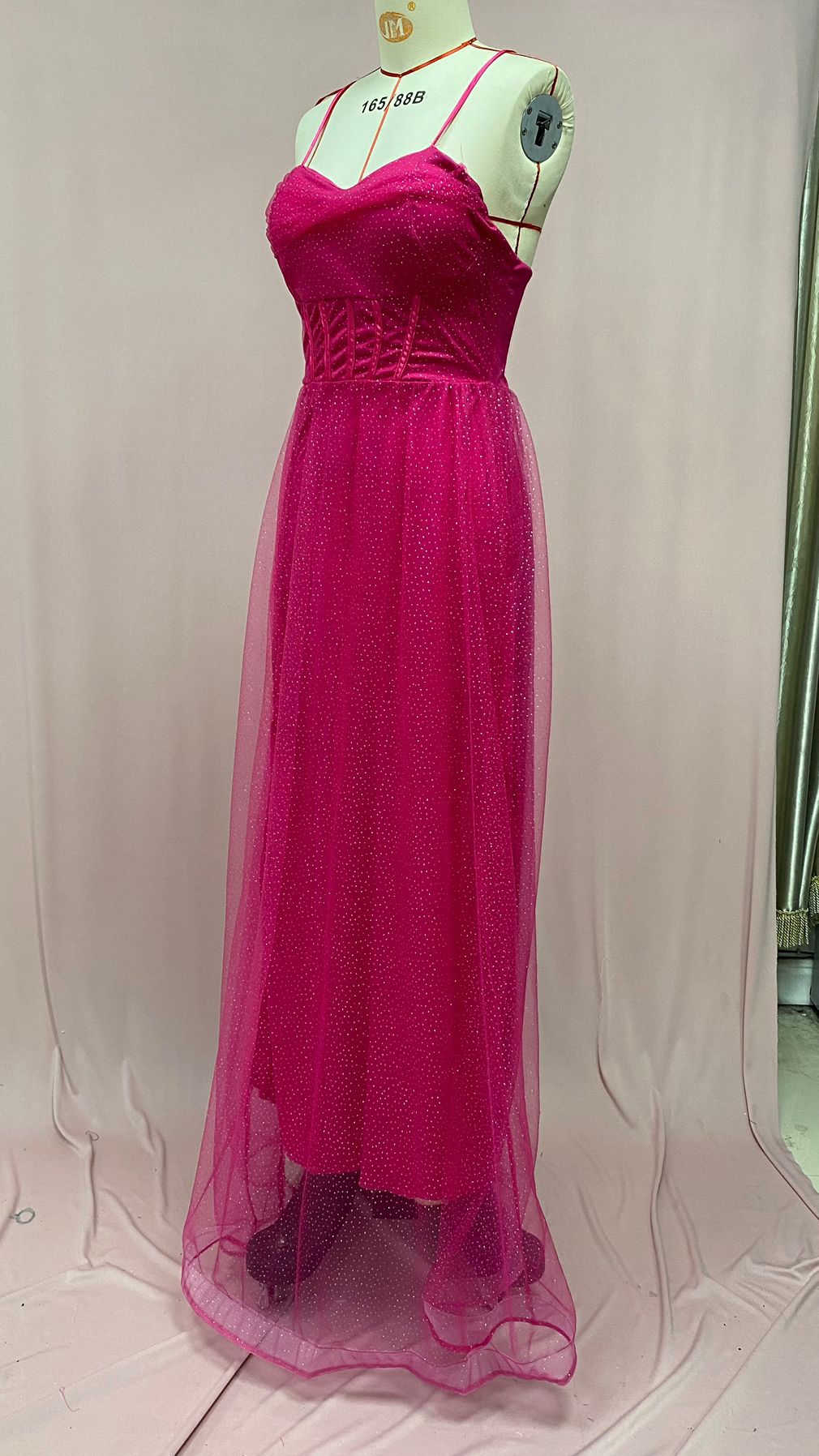Robe Longue Dorée — À Bretelles