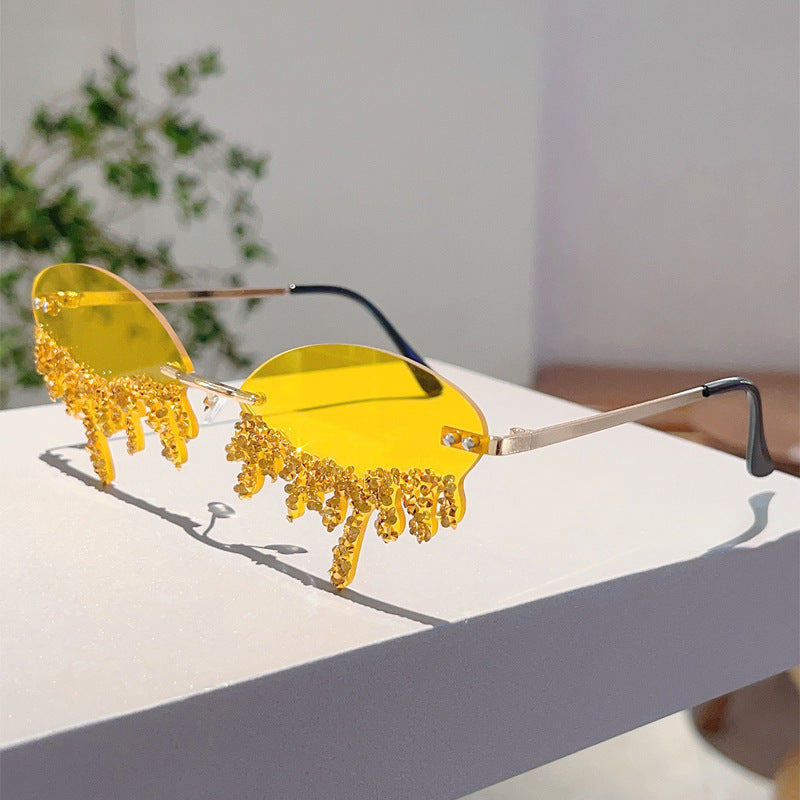 Lunettes Stella — Sans Monture avec Cristaux