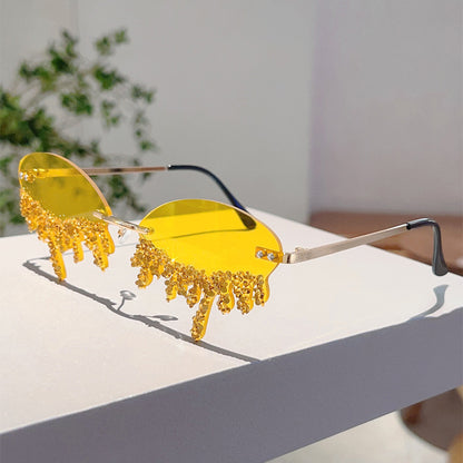Lunettes Stella — Sans Monture avec Cristaux