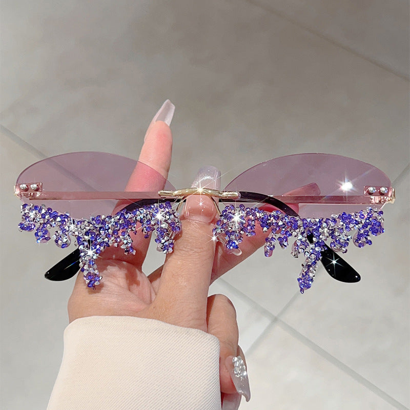 Lunettes Stella — Sans Monture avec Cristaux