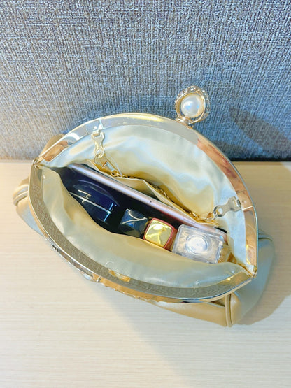 Pochette Éclat — Strass et Chaîne