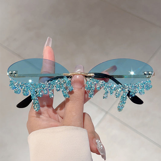 Lunettes Stella — Sans Monture avec Cristaux