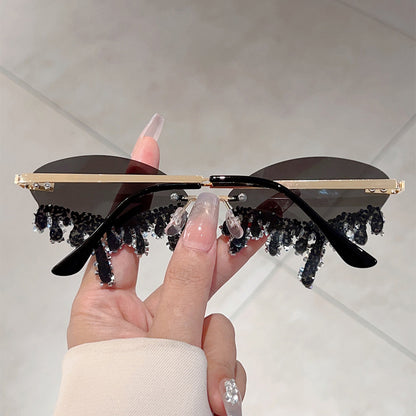 Lunettes Stella — Sans Monture avec Cristaux
