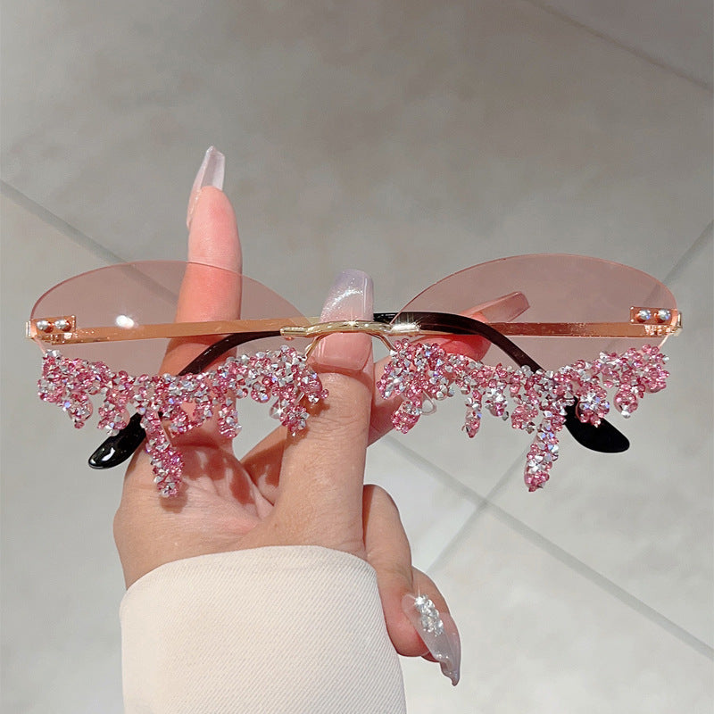Lunettes Stella — Sans Monture avec Cristaux