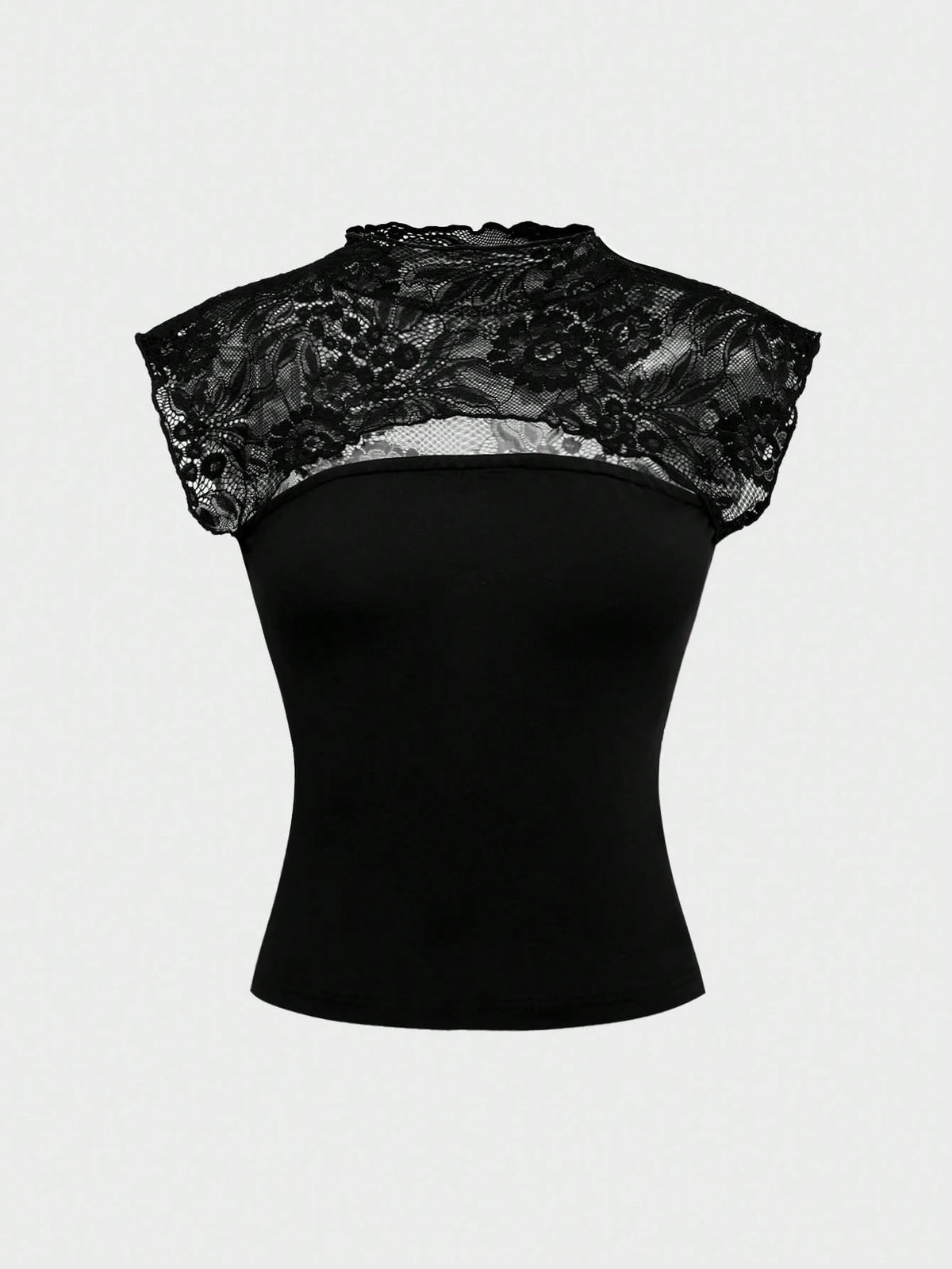 Top Bella — Dentelle et Dos Transparent