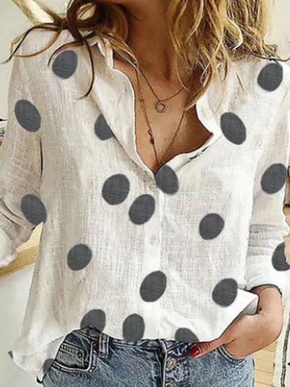 Chemise Clara — Lin et Coton à Manches Longues