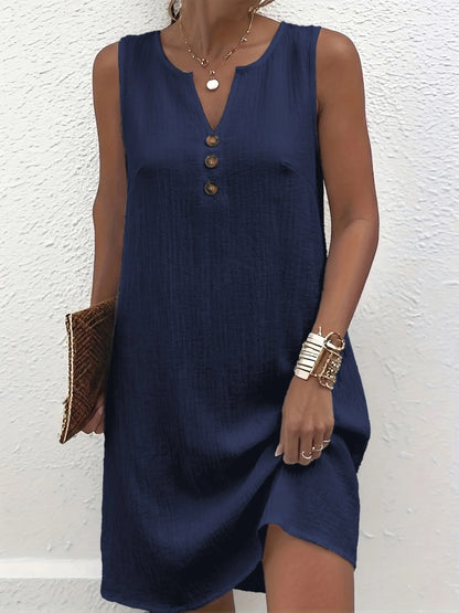 Robe Alba — Sans Manches, Grande Taille