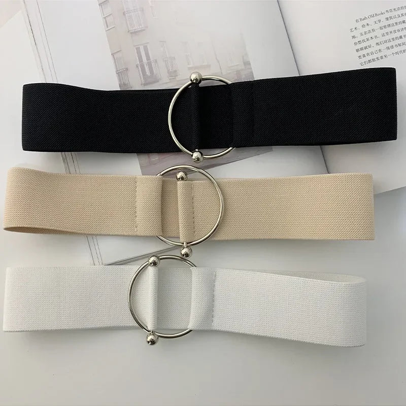 Ceinture Élastique — Boucle Ronde