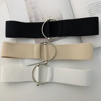 Ceinture Élastique — Boucle Ronde