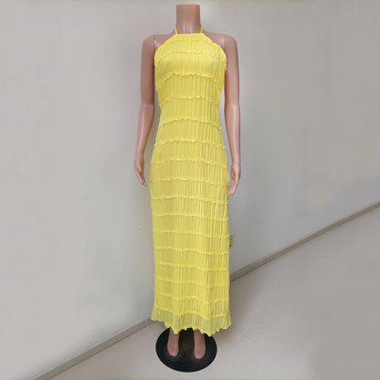 Robe Maxi Dos Nu — Col Licou