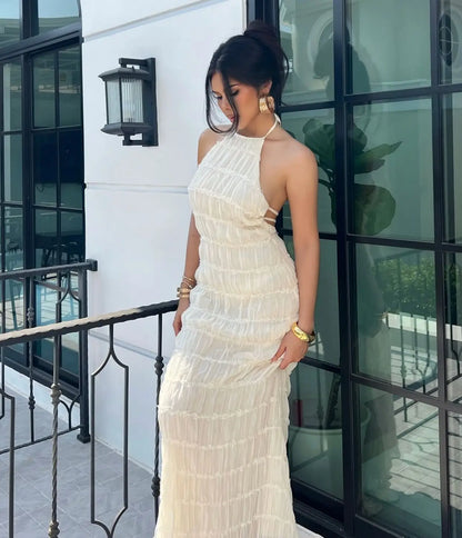 Robe Maxi Dos Nu — Col Licou