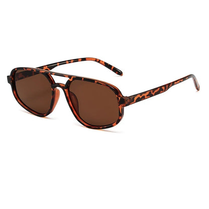 Lunettes de Soleil Carrées — Couleurs Pastel