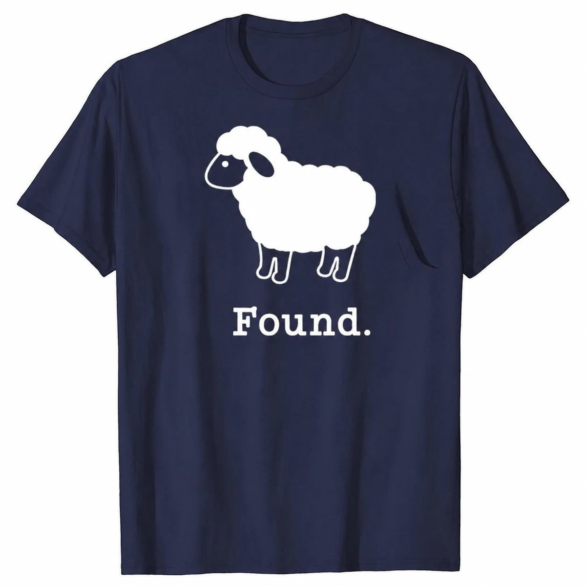 T-shirt Foi — Motif Agneau Minimaliste