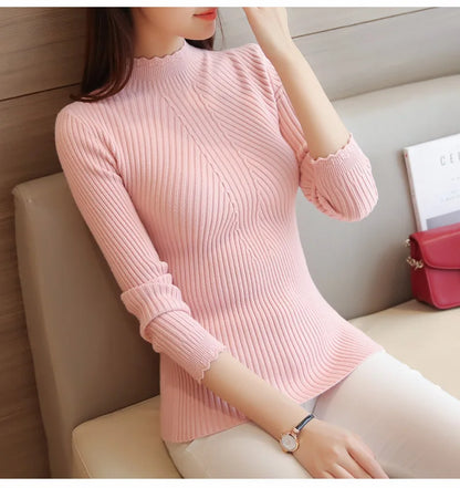 Pull Elisa — Maille à Col Montant