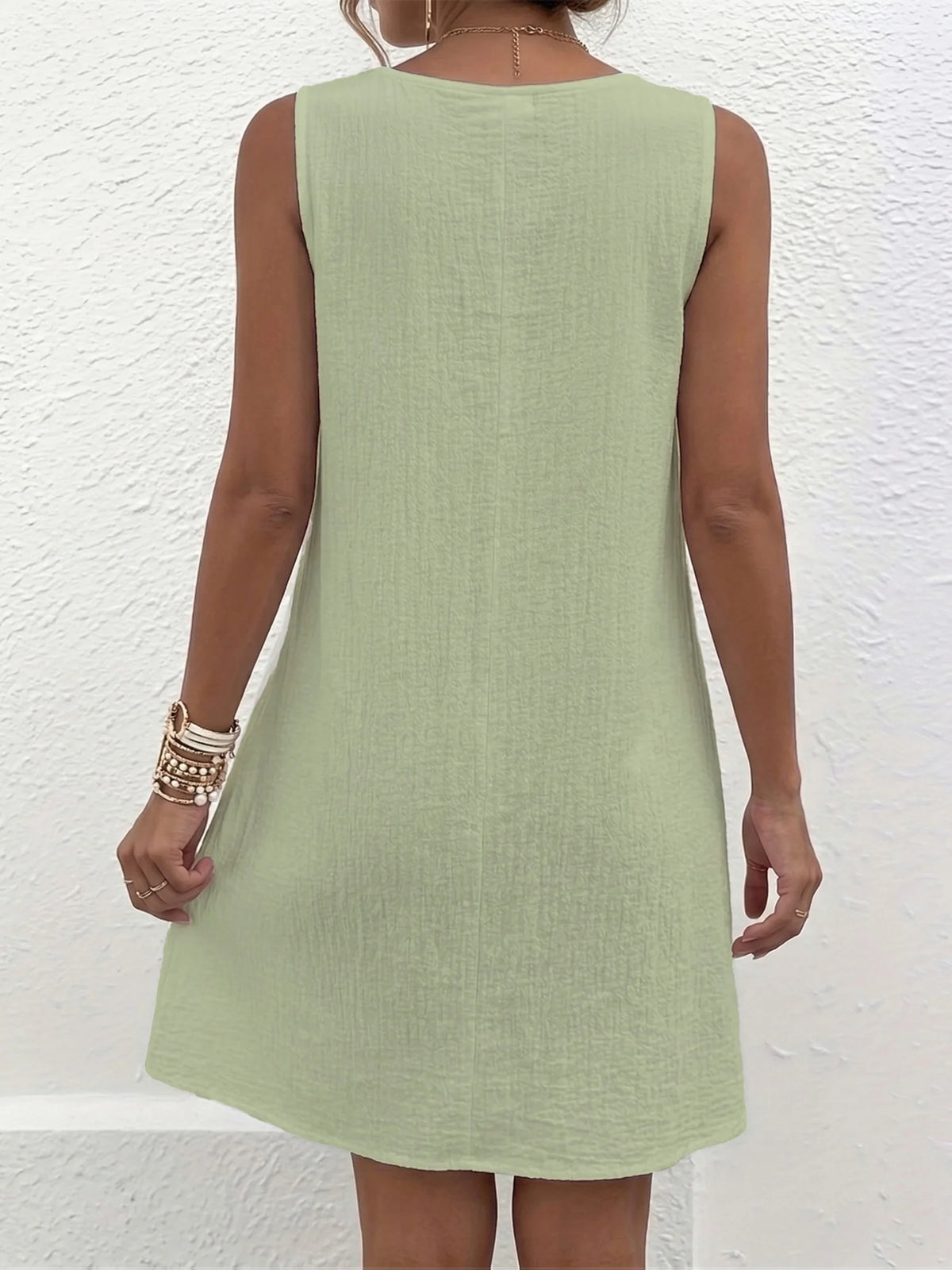 Robe Alba — Sans Manches, Grande Taille