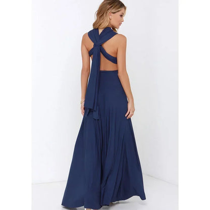Robe Maxi Polyvalente — Col V