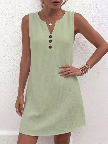 Robe Alba — Sans Manches, Grande Taille