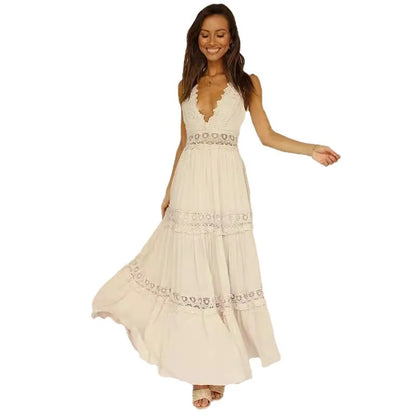 Robe Longue Élégante — Dentelle