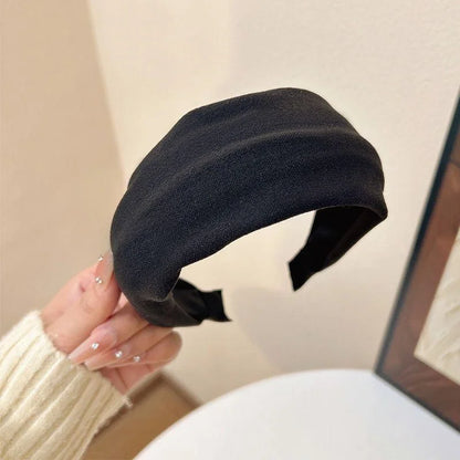 Bandeau en Maille — Large et Rétro
