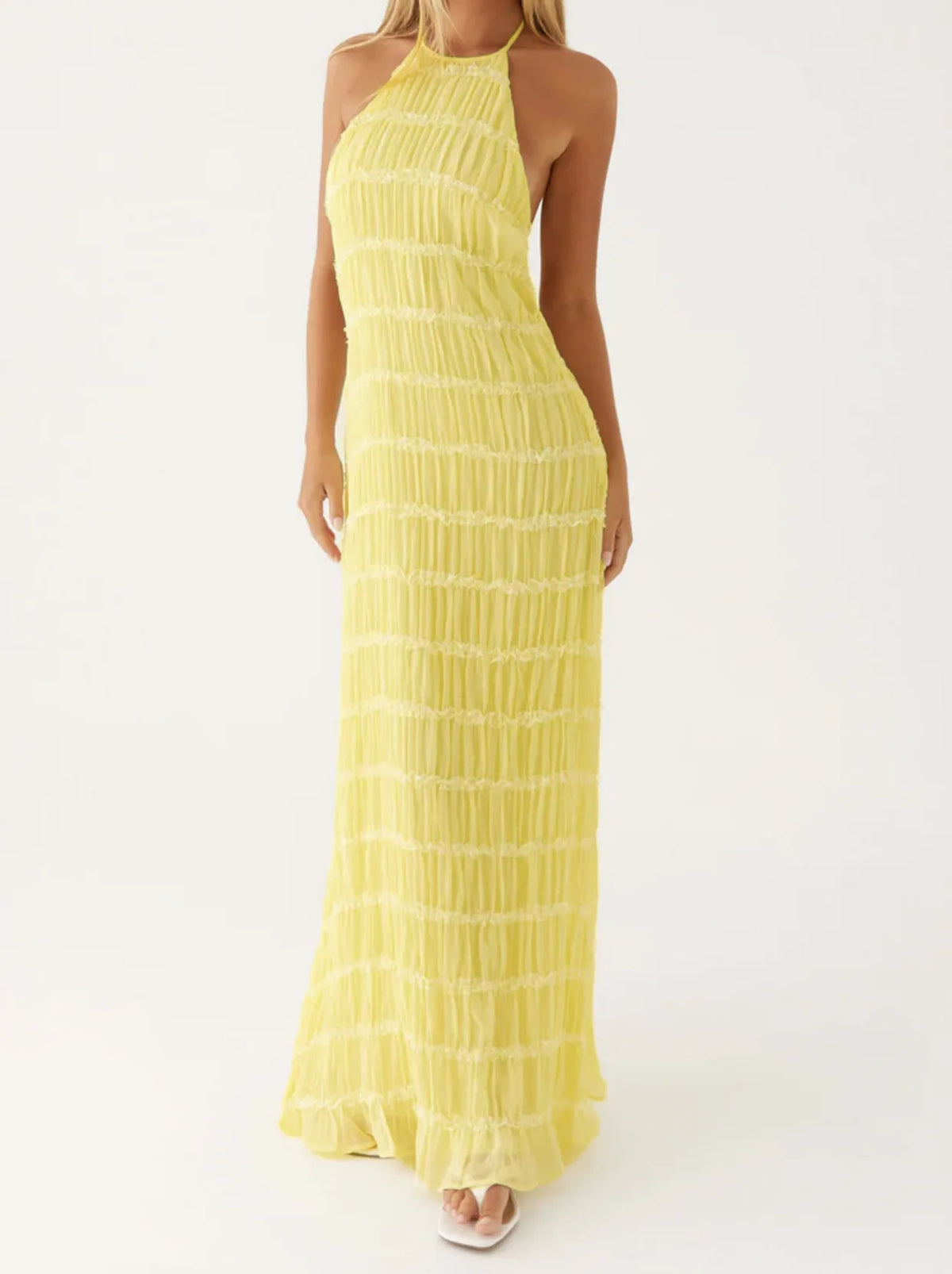 Robe Maxi Dos Nu — Col Licou