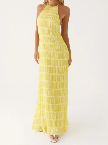 Robe Maxi Dos Nu — Col Licou