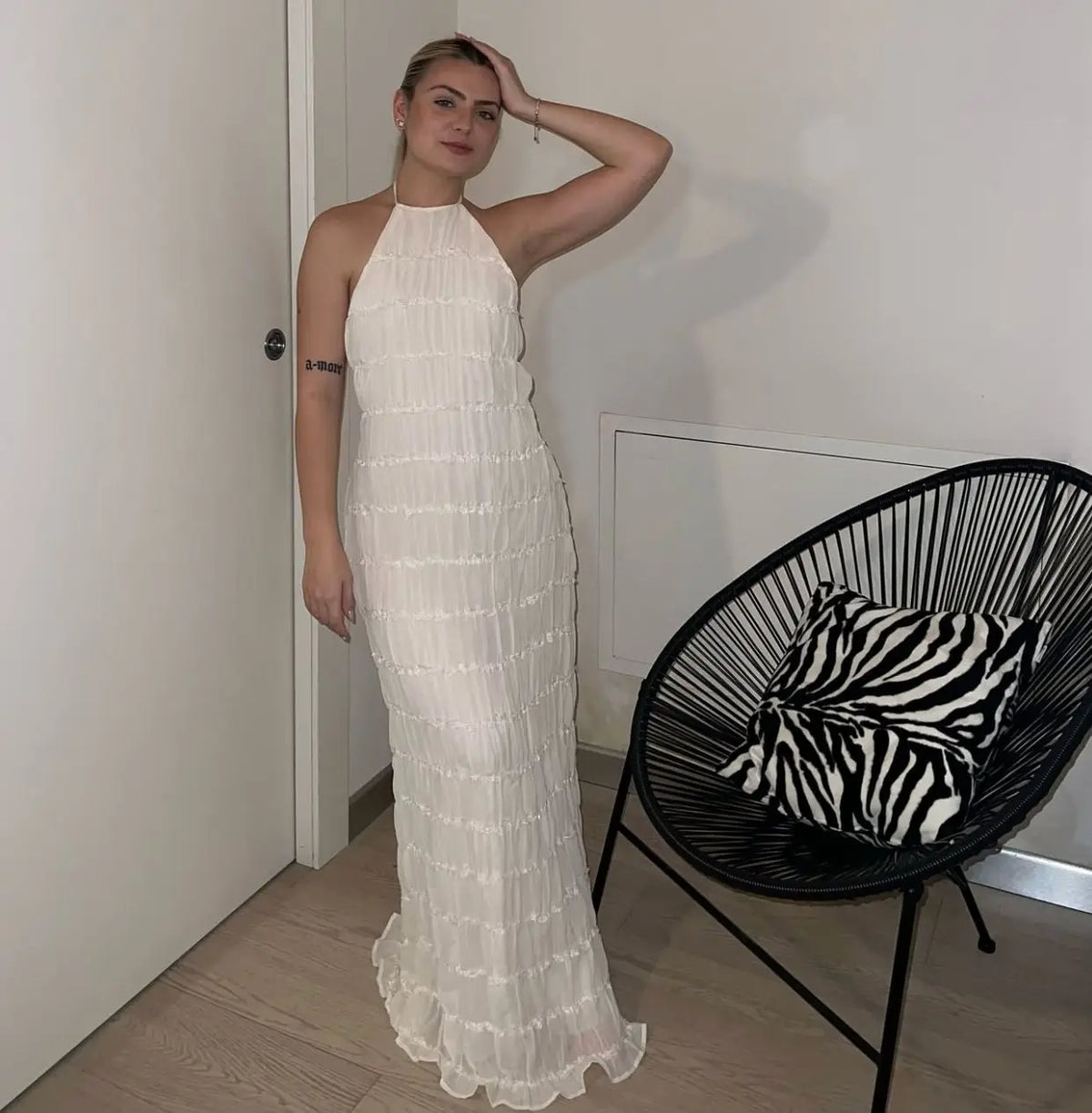 Robe Maxi Dos Nu — Col Licou