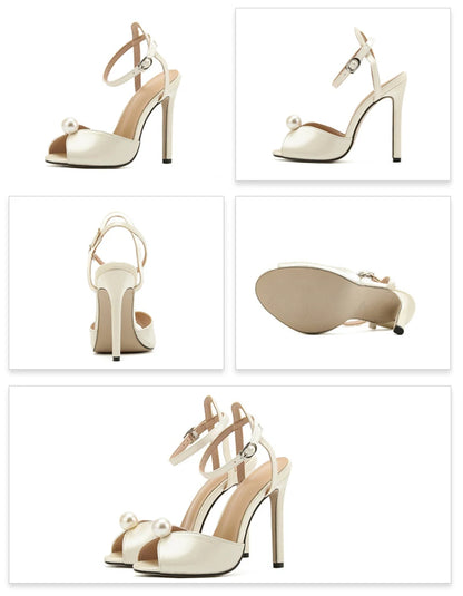 Sandales Perla — Talon Fin
