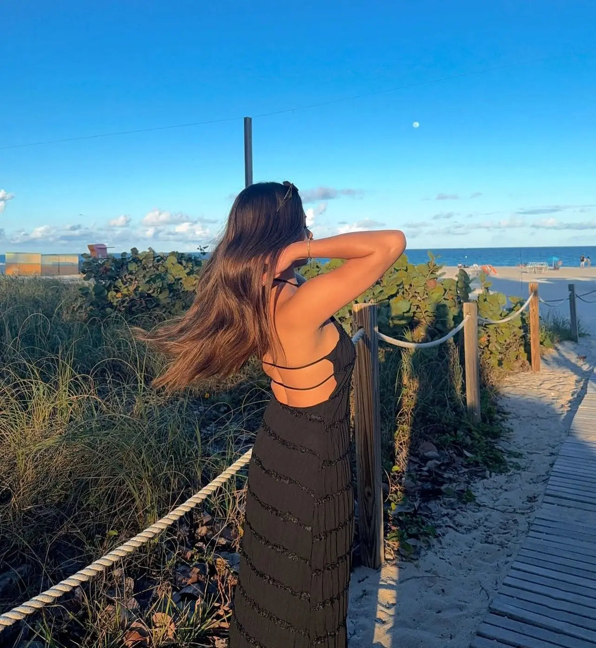 Robe Maxi Dos Nu — Col Licou