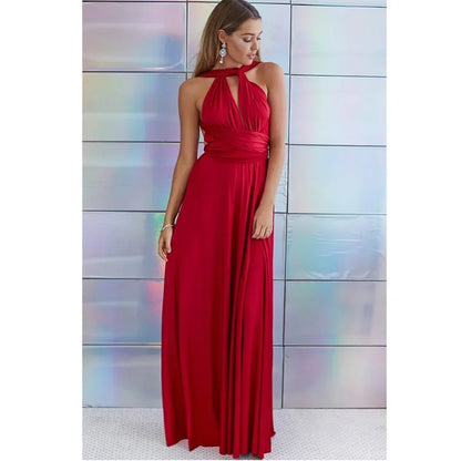Robe Maxi Polyvalente — Col V