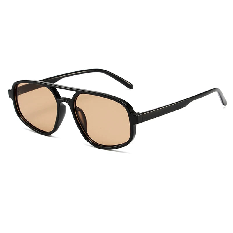 Lunettes de Soleil Carrées — Couleurs Pastel