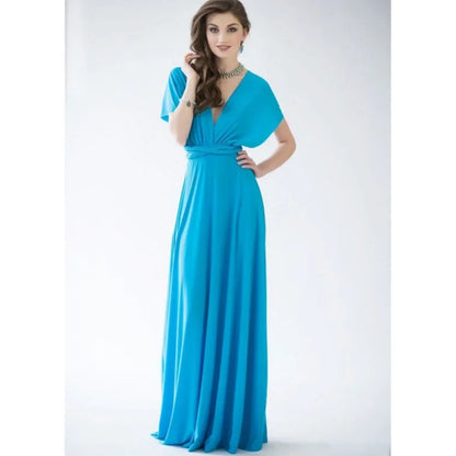 Robe Maxi Polyvalente — Col V