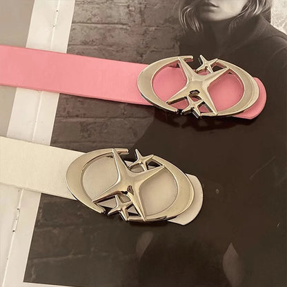 Ceinture Y2K — Similicuir pour Jean